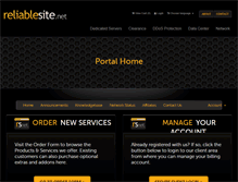 Tablet Screenshot of payments.reliablesite.net